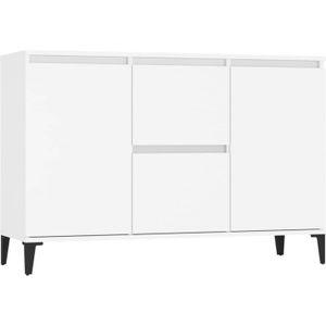 VidaXL Dressoir 104x35x70 cm Spaanplaat Wit