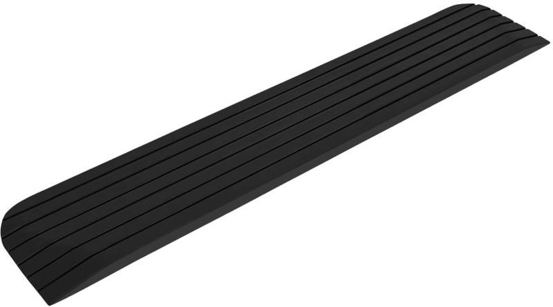 vidaXL Schwellenrampe 110x21x2,5 cm Gummi