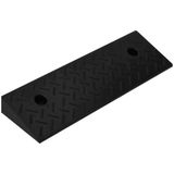 vidaXL Bordsteinrampen 2 Stk. 50x17,5x5 cm Gummi