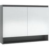 VidaXL-Badkamerkast-met-spiegel-80x15x60-cm-MDF-grijs