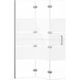 VidaXL-Douchewand-inklapbaar-100x140-cm-ESG-wit