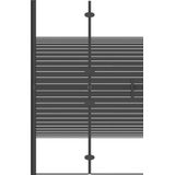 VidaXL-Douchewand-inklapbaar-80x140-cm-zwart