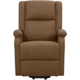 Verstelbare Massagestoel - Grijs - Stof - Elektrische Heffunctie