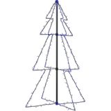 vidaXL Weihnachtsbaum in Kegelform 160 LEDs Indoor & Outdoor 78x120 cm