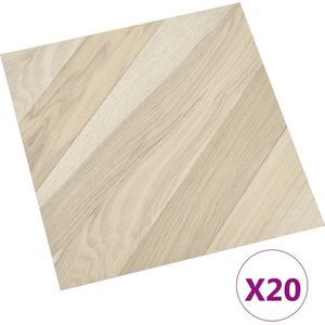 vidaXL-Vloerplanken-20-st-zelfklevend-1,86-m²-PVC-gestreept-beige