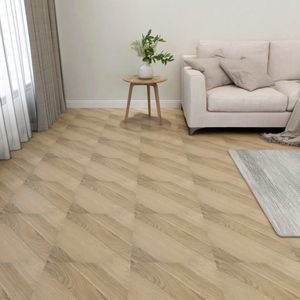 vidaXL - Vloerplanken - 20 - st - zelfklevend - 1,86 - m² - PVC - gestreept - bruin