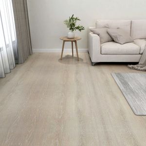 vidaXL - Vloerplanken - 20 - st - zelfklevend - 1,86 - m² - PVC - beige