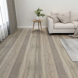 vidaXL - Vloerplanken - 20 - st - zelfklevend - 1,86 - m² - PVC - taupe