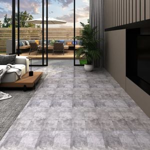 vidaXL - Vloerplanken - zelfklevend - 5,21 - m² - 2 - mm - PVC - cementbruin