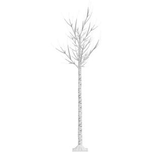vidaXL - Kerstboom - wilg - met - 180 - warmwitte - LED's - binnen - en - buiten - 1,8 - m