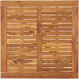 vidaXL Tuintafel 85x85x75 cm massief acaciahout