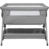 vidaXL-Babybed-met-matras-linnen-lichtgrijs