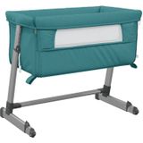 vidaXL-Babybox-met-matras-linnen-groen