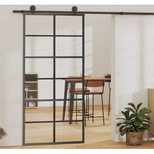 Transparante Schuifdeur - ESG-Glas - Aluminium Frame - Geruisloos