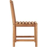 Vidaxl - Gartenstühle 6 Stk. mit Kissen Massivholz Teak