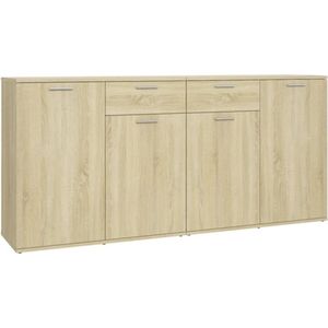 VidaXL-Dressoir-160x36x75-cm-spaanplaat-sonoma-eikenkleurig