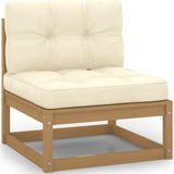 Vidaxl - 9-tlg. Garten-Lounge-Set mit Kissen Kiefer Massivholz