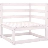 vidaXL - 8-delige - Loungeset - met - kussens - massief - grenenhout