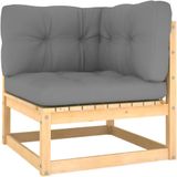Vidaxl - 11-tlg. Garten-Lounge-Set mit Kissen Kiefer Massivholz