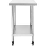 VidaXL-Keukenwerktafel-met-wielen-100x45x85-cm-roestvrij-staal