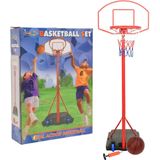 vidaXL-Basketbalset-draagbaar-verstelbaar-200-236-cm