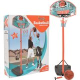 vidaXL-Basketbalset-draagbaar-verstelbaar-180-230-cm