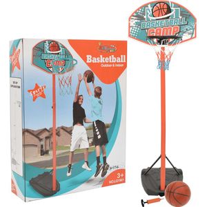 vidaXL-Basketbalset-draagbaar-verstelbaar-180-230-cm