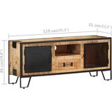 vidaXL-Tv-meubel-110x31x46-cm-ruw-mangohout