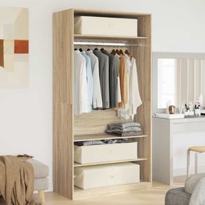 vidaXL Opbergboxen 2 st 43x34x23 stof crèmekleurig