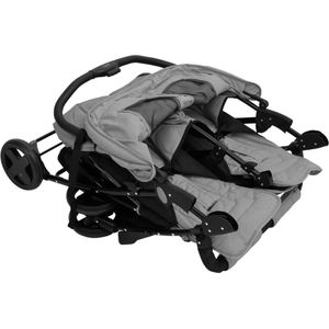 vidaXL-Tweelingkinderwagen-staal-donkergrijs