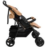 vidaXL-Tweelingkinderwagen-staal-taupe