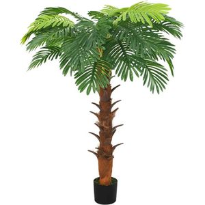 Künstliche Palme Cycas mit Topf 160 cm Grün Vidaxl