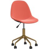 Esszimmerstühle 2 Stk. Drehbar Rosa Samt vidaXL