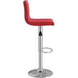 Barhocker 2 Stk. Weinrot Samt Vidaxl