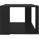 vidaXL Salontafel 40x40x30 cm bewerkt hout zwart