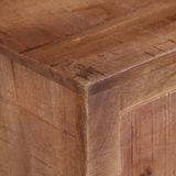 vidaXL TV-Schrank 110x30x40 cm Raues Mangoholz