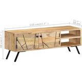 VidaXL-Tv-meubel-110x30x40-cm-massief-mangohout