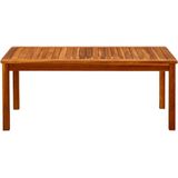 VidaXL Tuintafel 110x60x45 cm - Massief Acaciahout