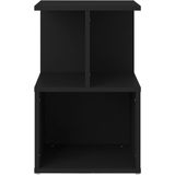 Nachttische 2 Stk. Schwarz 35x35x55 cm Holzwerkstoff vidaXL
