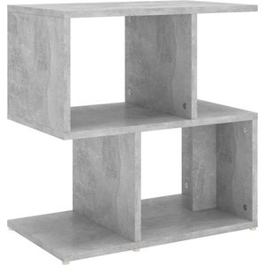 vidaXL-Nachtkastje-50x30x51,5-cm-spaanplaat-betongrijs