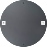 vidaXL Wandspiegel mit LED-Beleuchtung Rund Glas