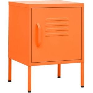 vidaXL-Nachtkastje-35x35x51-cm-staal-oranje