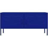 vidaXL-Tv-meubel-105x35x50-cm-staal-marineblauw