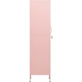 VidaXL-Lockerkast-35x46x180-cm-staal-roze