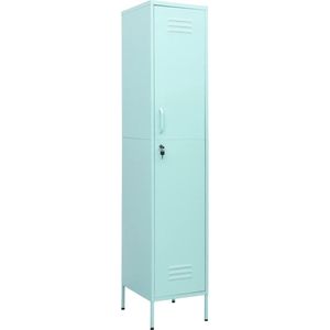 VidaXL Lockerkast 35x46x180 cm Staal Mint