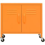 vidaXL-Opbergkast-60x35x56-cm-staal-oranje