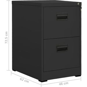 vidaXL-Archiefkast-46x62x72,5-cm-staal-antracietkleurig