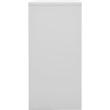 Schließfachschrank Hellgrau und Grün 90x45x92,5 cm Stahl Vidaxl