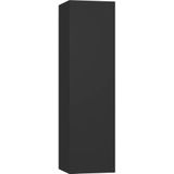 Vidaxl - 4-tlg. TV-Schrank-Set Schwarz Holzwerkstoff