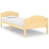 vidaXL Bedframe massief grenenhout 100x200 cm